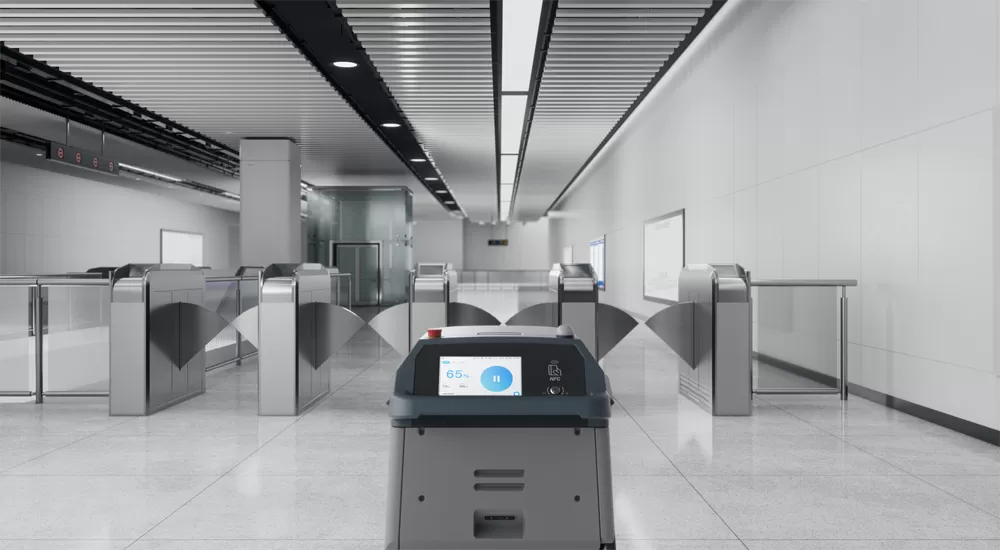 顺畅通过闸机，适用于交通枢纽 