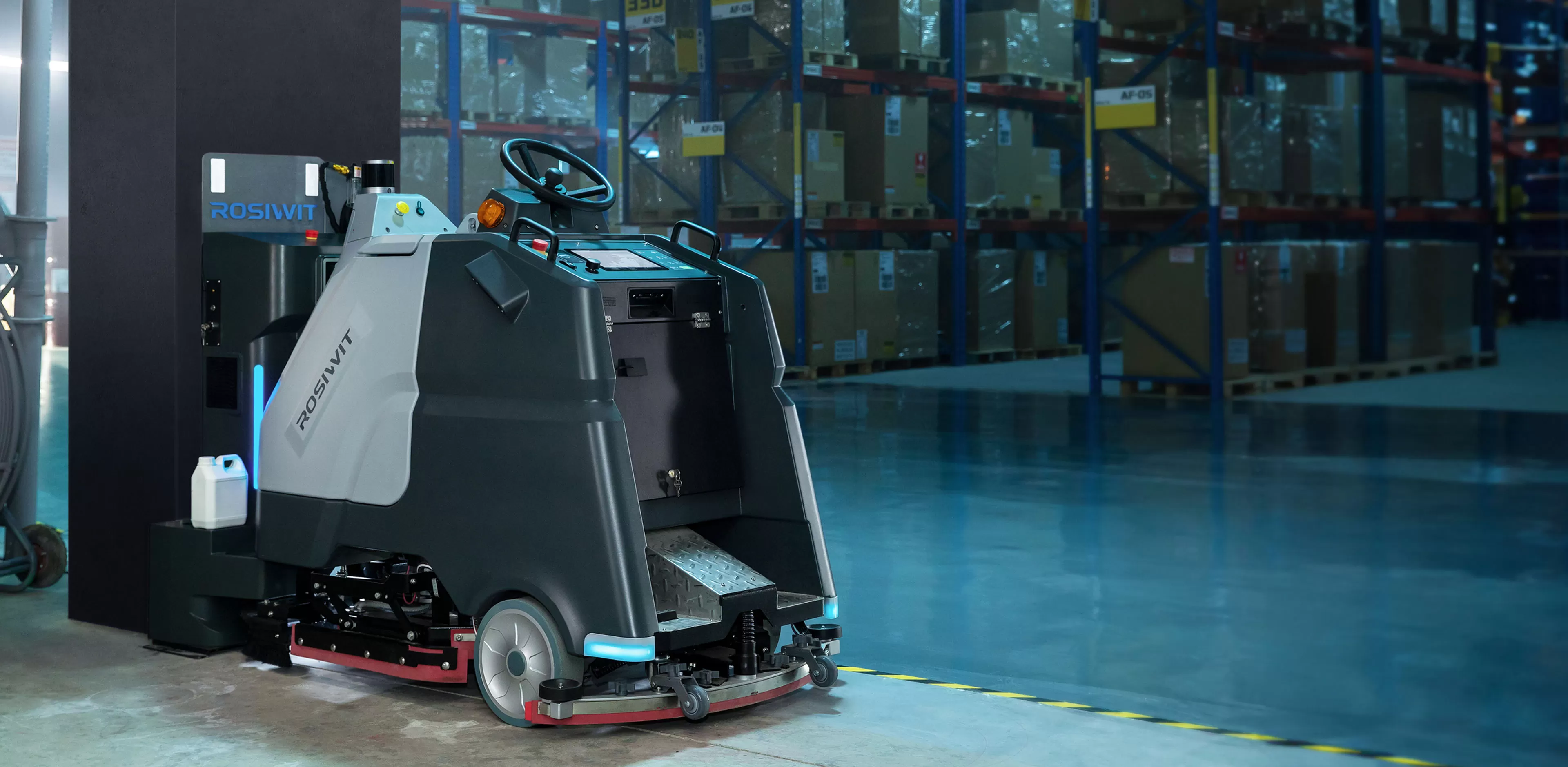 智能物流仓储清洁机器人